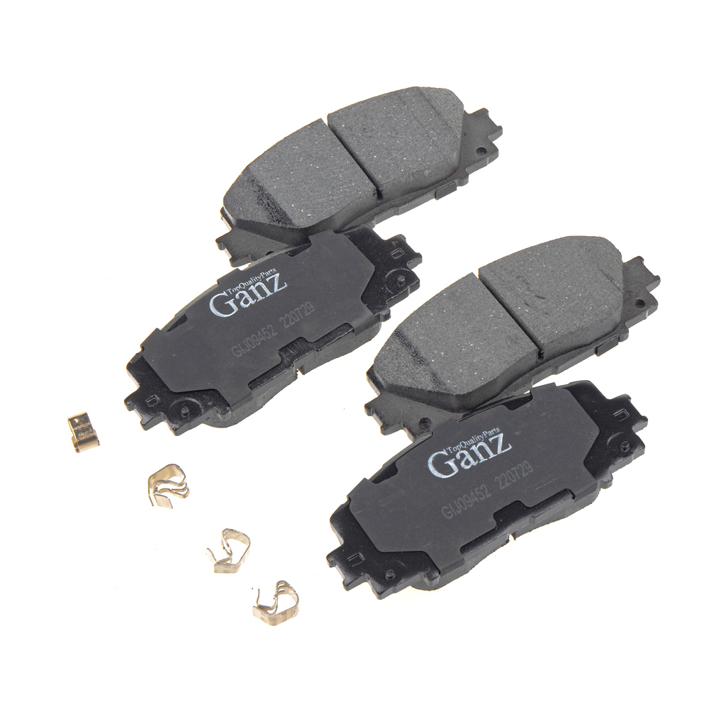 Колодки GANZ передние Lifan X50, Celliya / TOYOTA Yaris,Vitz 05- Арт.:GIJ09452