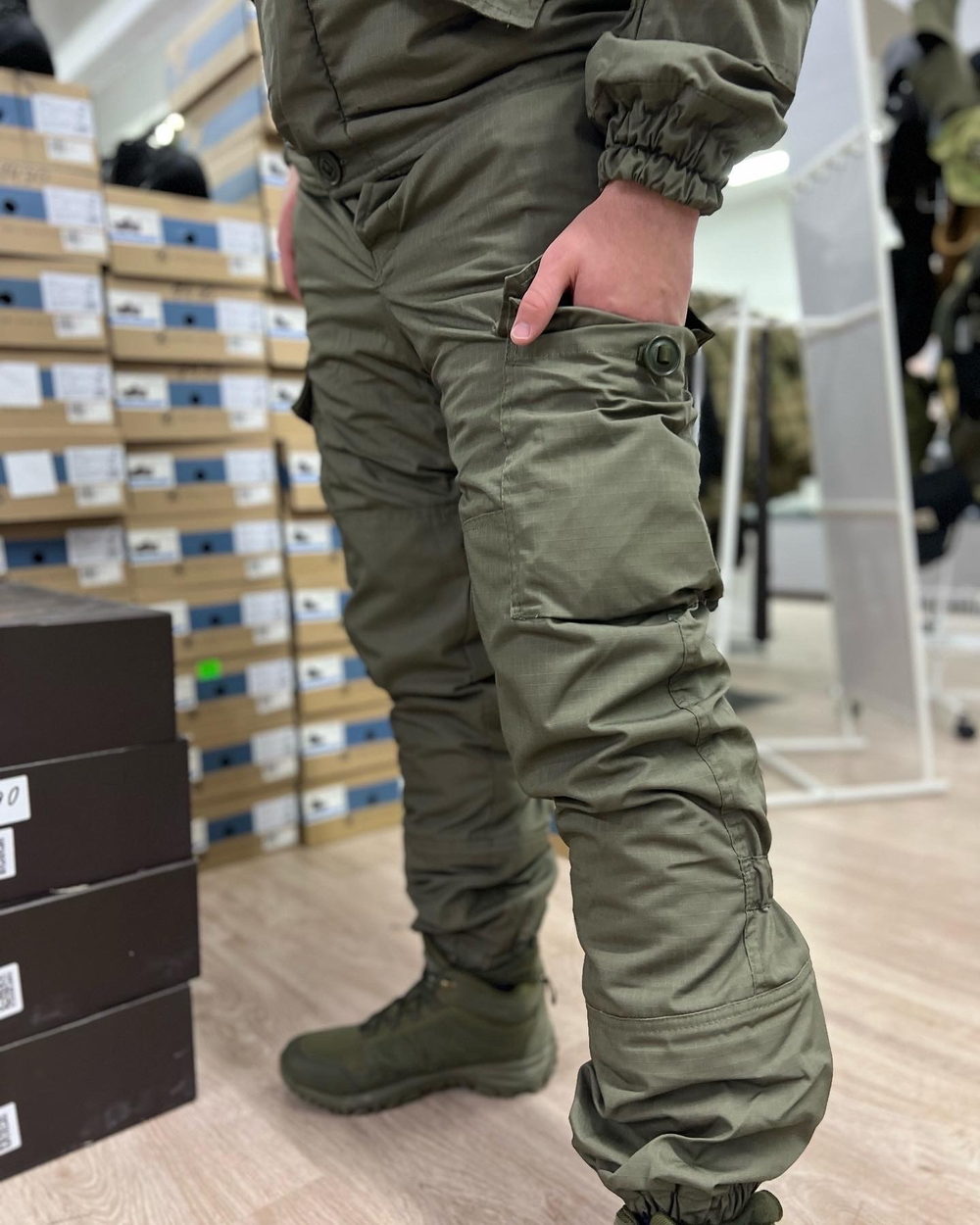 Костюм горка 5  зима / олива