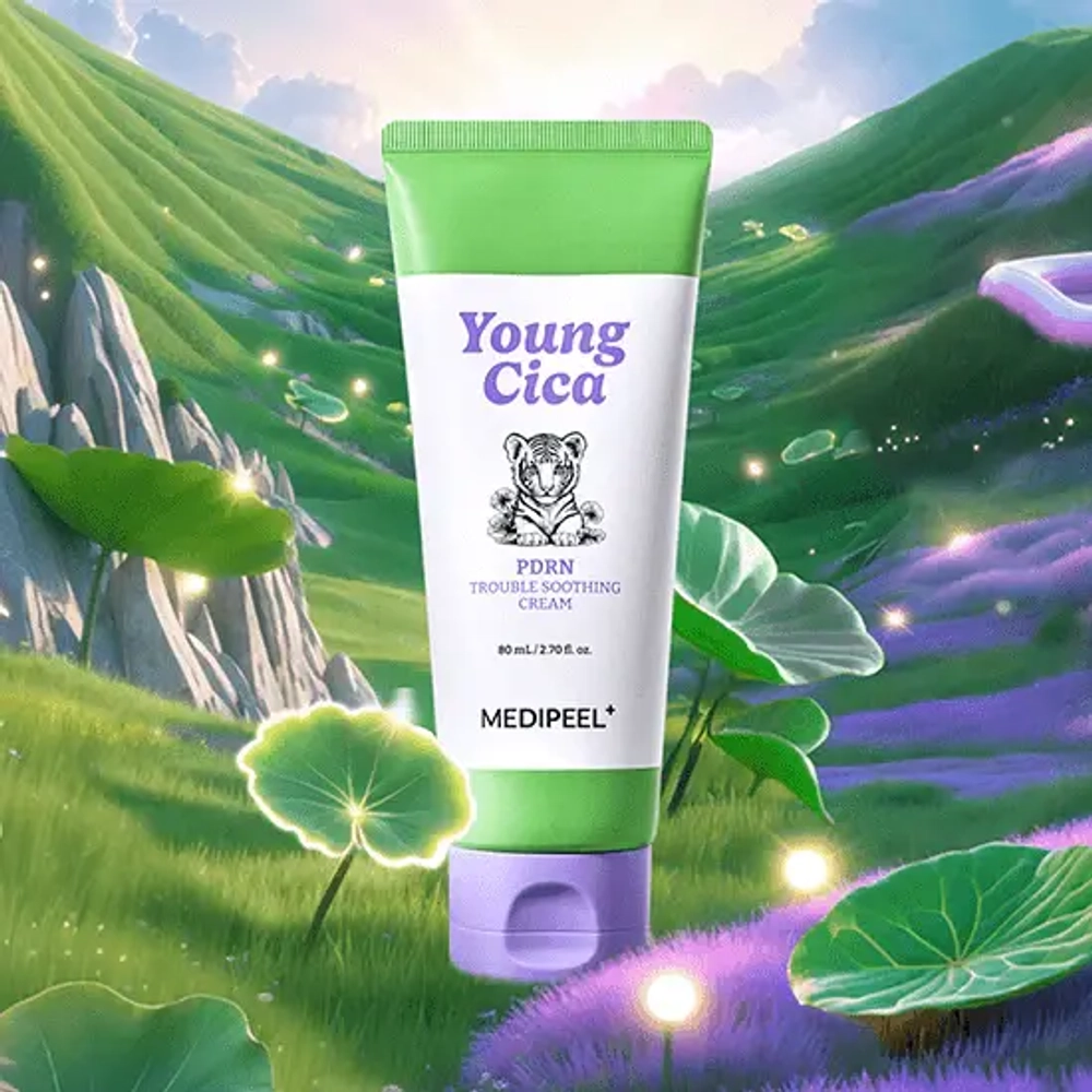 Medi-Peel Young Cica PDRN Trouble Soothing Cream смягчающий крем для чувствительной кожи