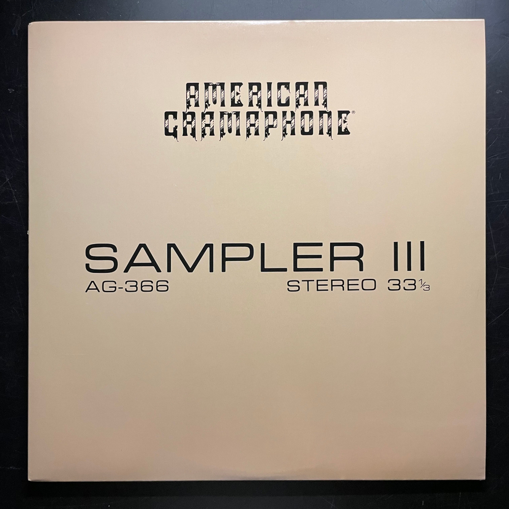 Сборник Sampler III (США 1984г.)
