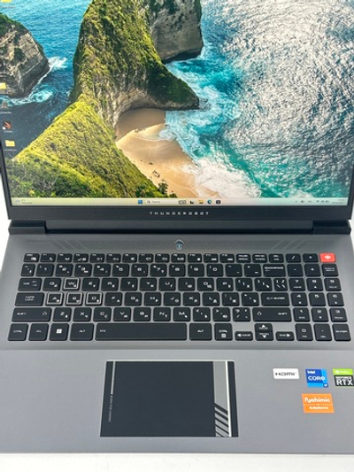 Ноутбук игровой Thunderobot Zero Ultra 7 (JT009JE09RU) 16"/Intel Core i7-12700H/RAM 32GB/SSD 1024GB/GeForce RTX 3080Ti/2560x1600/IPS/165Hz/Win11/Подсветка кл-ры: RGB/Серый Состояние: B1