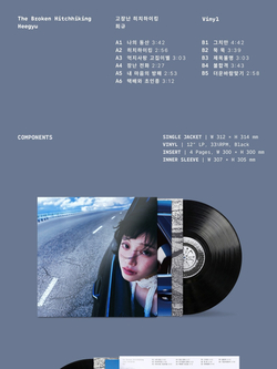 (ПРЕДЗАКАЗ) Альбом heegyu - The Broken Hitchhiking 1st EP Album LP