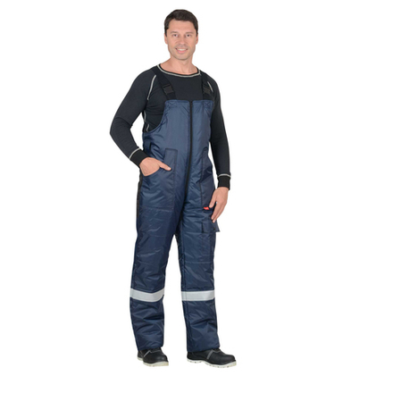 Костюм "Беркут"-Люкс зимний: куртка,п/комб,синий с черным