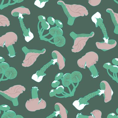 Грибной фон