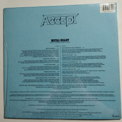 Винтажная виниловая пластинка LP Accept Metal Heart (USA 1985)