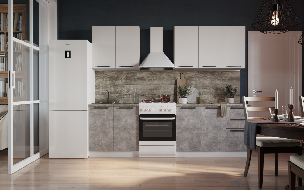 Кухня КИТО готовое решение 2м