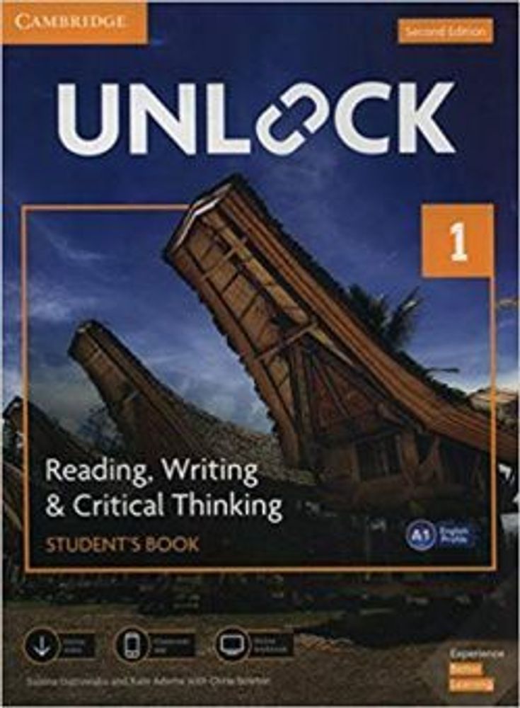 Unlock 2nd edition 1 Reading, Writing, &amp; Critical Thinking Student&#39;s Book, Mob App and Online Workbook