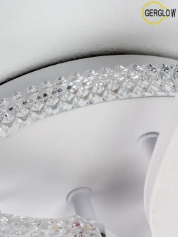 GERGLOW Люстра потолочная светодиодная с пультом,130 Вт