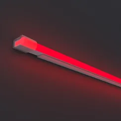 Гибкий неон 25х13 220В 8Вт/м Красный IP65 50м Led Strip 201233