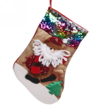 Носок новогодний CANDY 35*25 см «Краски нового года», микс