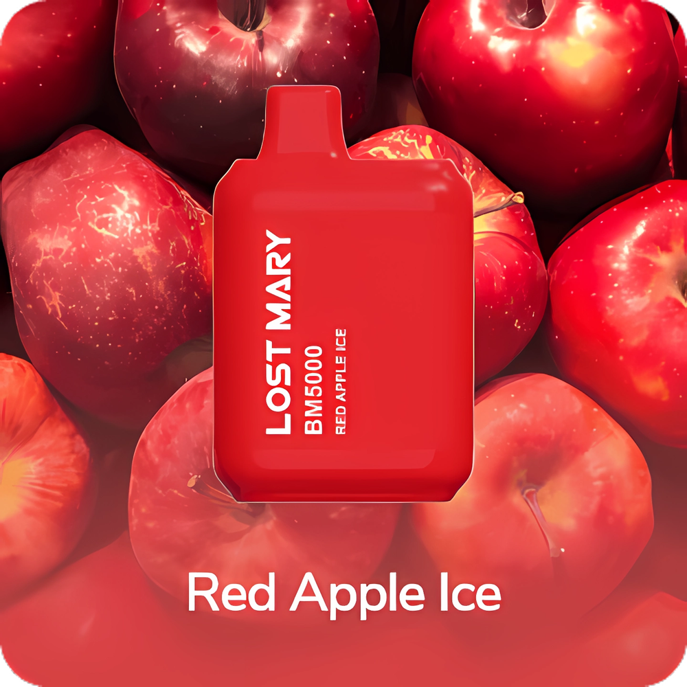 Lost Mary BM5000 - Red Apple Ice (5% nic)