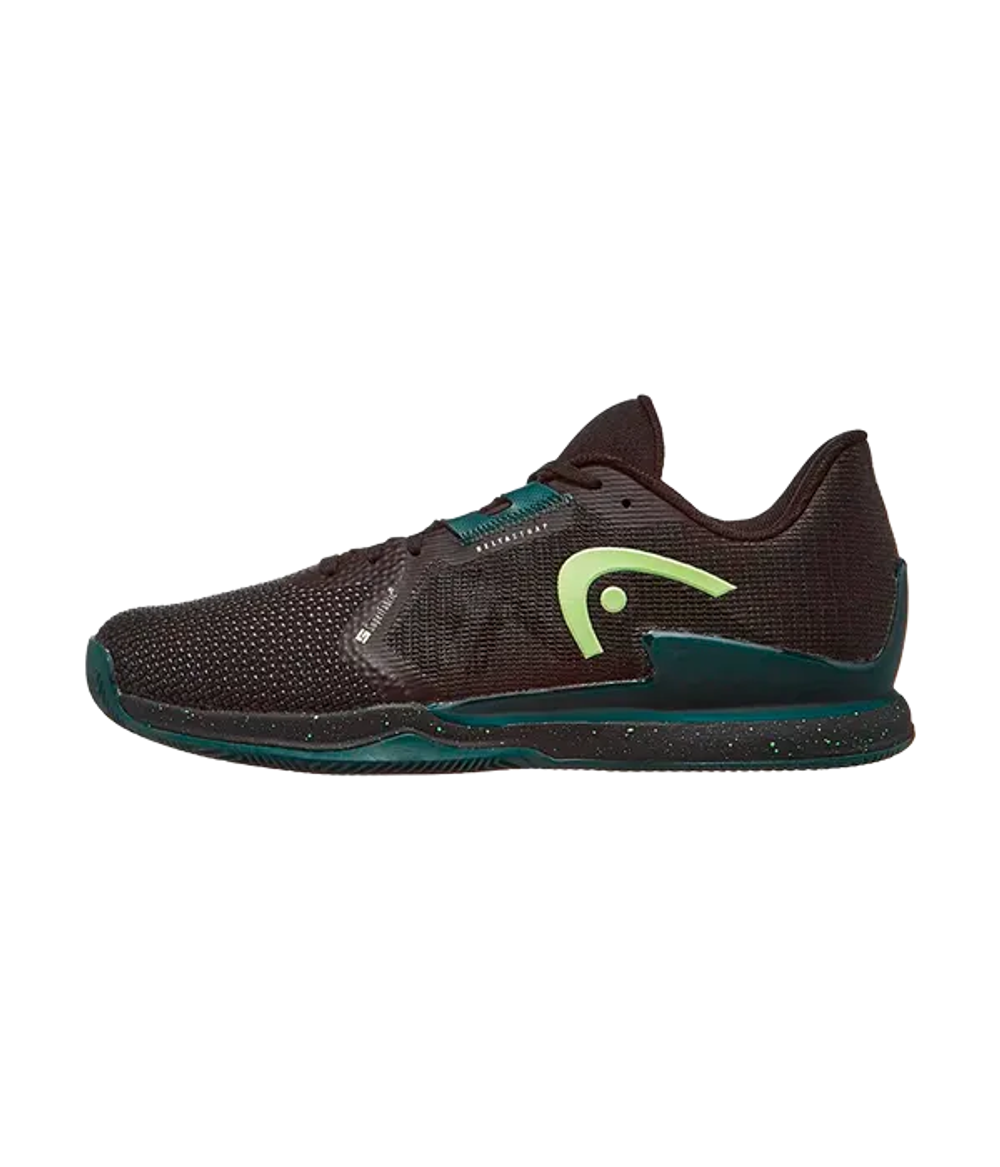 HEAD Sprint Pro 3.5 SF Clay Черный-Лесной зеленый Кроссовки