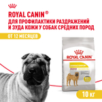 Royal Canin Medium Dermacomfort Медиум Дермакомфорт Корм сухой для взрослых собак средних размеров 10кг