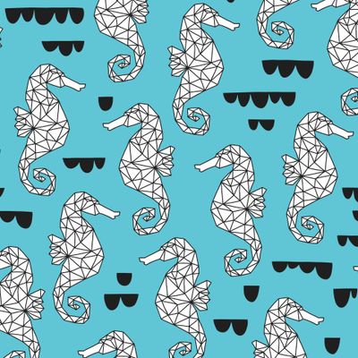 морской конек сканди стиль