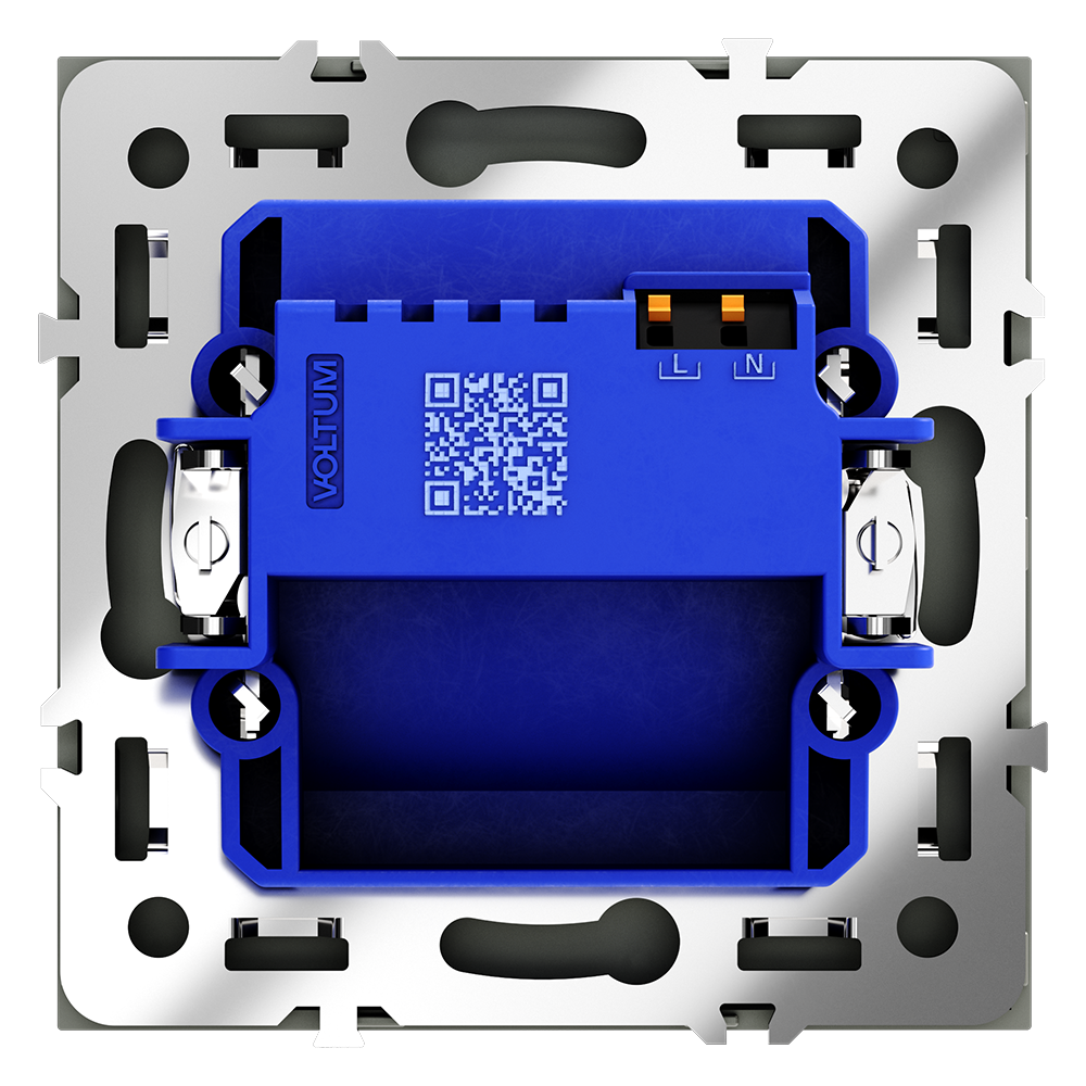 Подсветка светодиодная встраиваемая VOLTUM S70 с датчиком, (черный матовый)