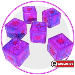 Last Light Deluxe Base Game + Infinity Expansion + Nebula Dice + Lunar Glow Dice + Extra Dice Set
