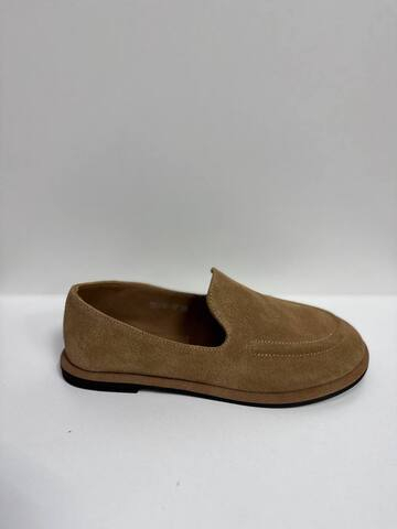 Лоферы из натуральной замши