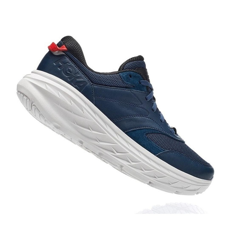 Кроссовки мужские HOKA M BONDI L Moonlit Ocean / Nimbus Cloud