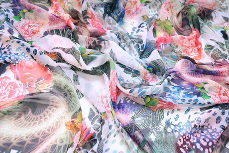 Шифон набивной