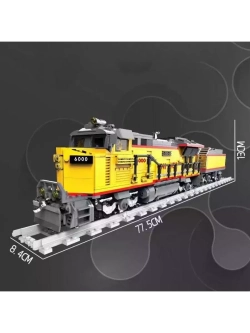 Конструктор Железная дорога локомотив AC6000CW 1162 детали
