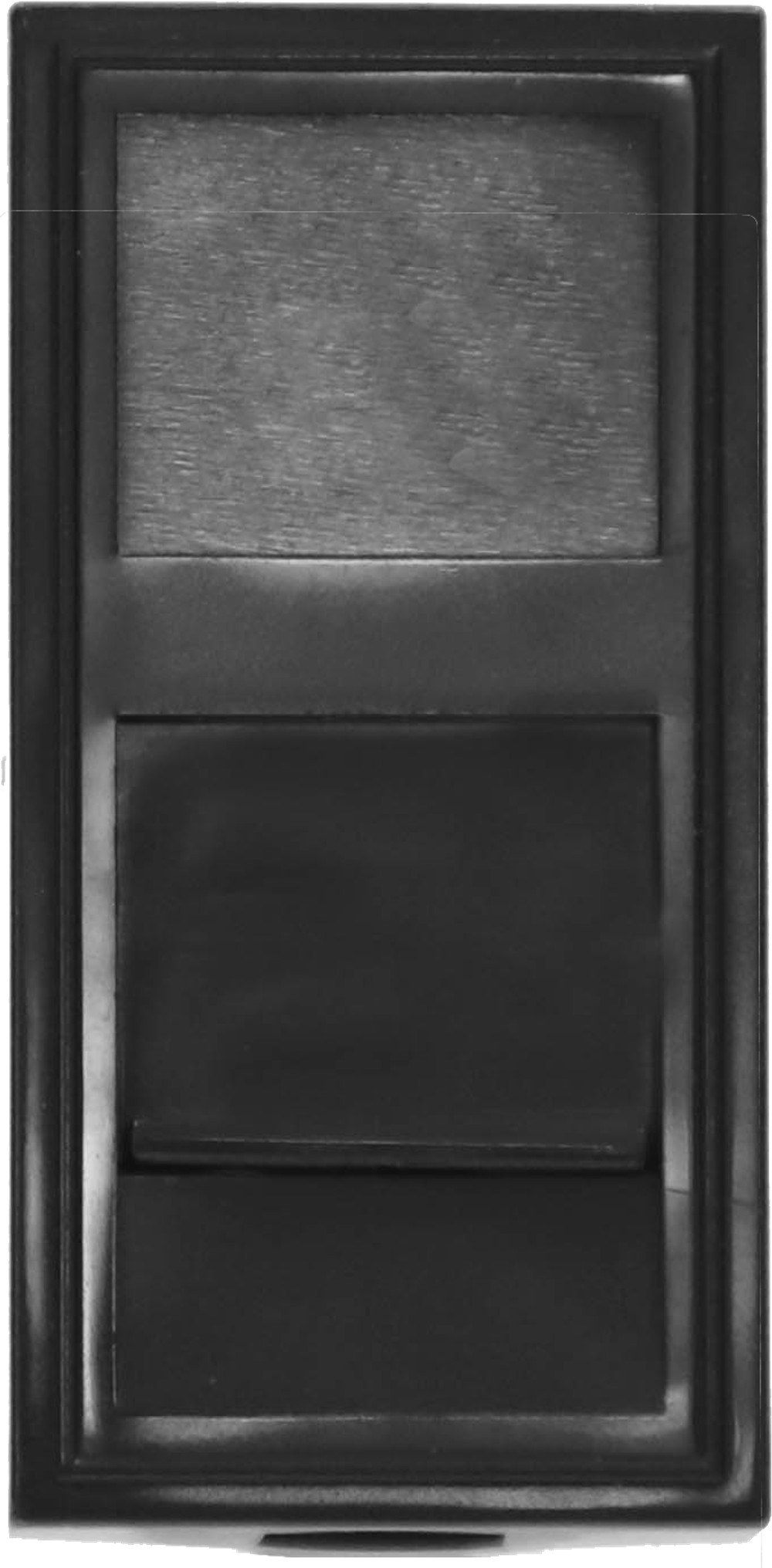 Розетка DEC RJ45 UTP кат.6a,  1мод.,  черн. (22.5х45мм)
