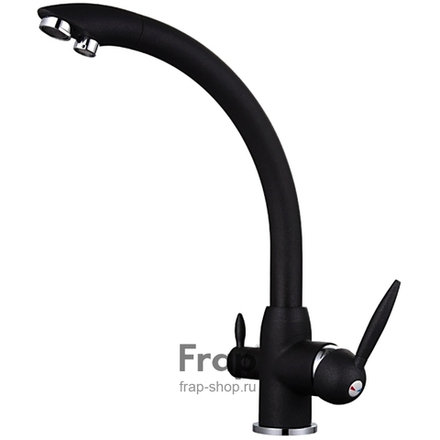 Смеситель FRAP F4399-7 кухня для фильтра (черный)
