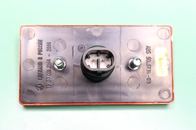 Фонарь боковой габаритный КамАЗ 12/24В LED, 2 контакта