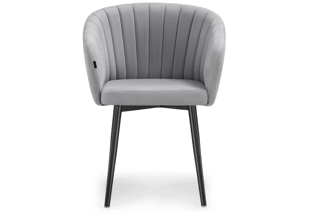 Стул на металлокаркасе Моншау velutto 52 / черный