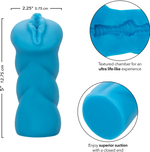 Голубой мастурбатор-вагина Stroker Bunny (Цвет: голубой)