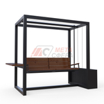 Качели Вирт с вазоном