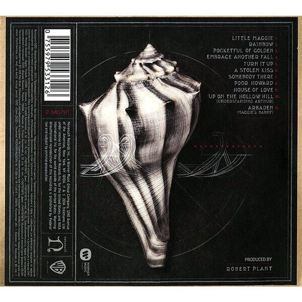 Robert Plant And The Sensational Space Shifters / Lullaby And... The Ceaseless Roar (RU)(CD)