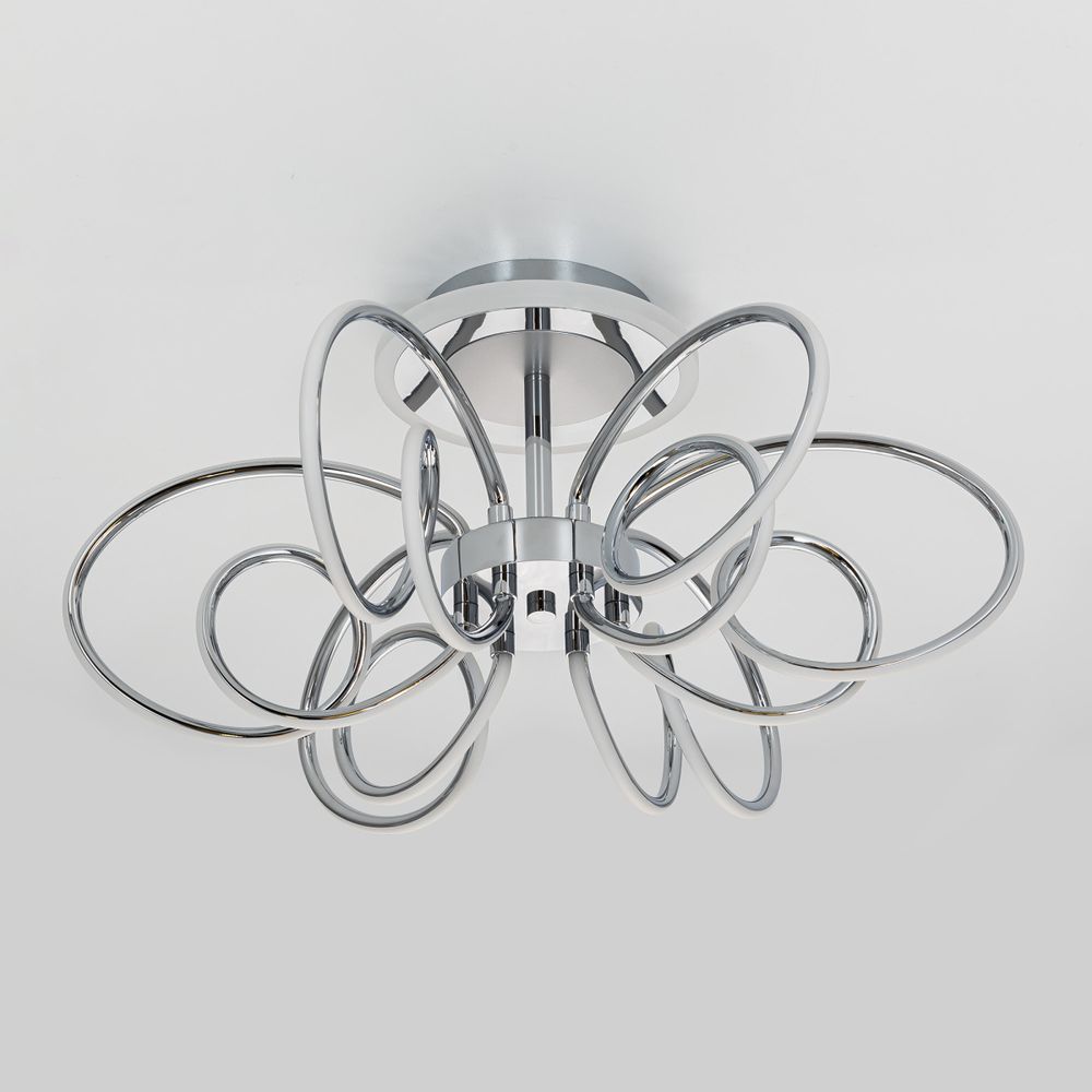 Citilux SALMA SMART CL224A161 RGB LED Умная люстра Хром