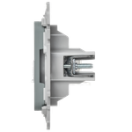 FLITE Розетка компьютерная RJ45 категория 6 UTP РК6-1-0-ФлС серый IEK