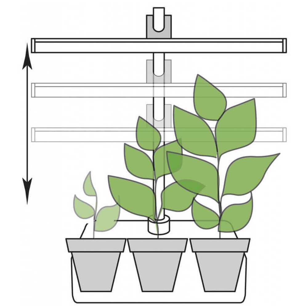 Фитосветильник "Растущий светильник", 9 Вт