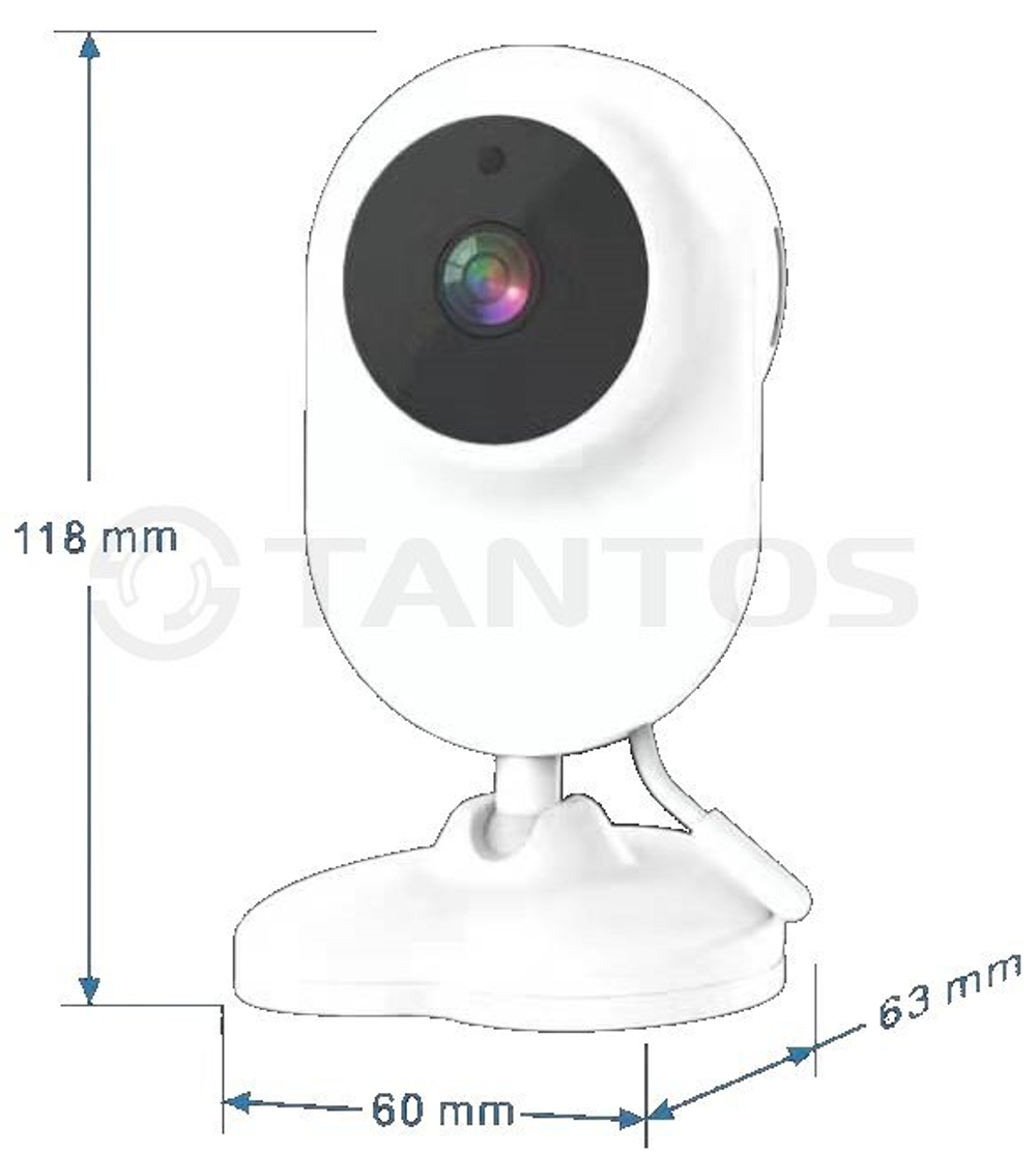 iКапля Плюс, Wi-Fi видеокамера для дома 2МП