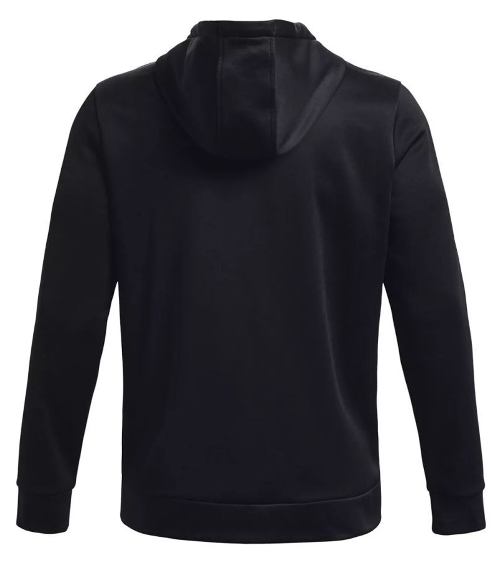 Мужская теннисная кофта Under Armour Men's Armour Fleece Full-Zip - black