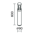 Ландшафтный светильник Outdoor O458FL-L9GF3K