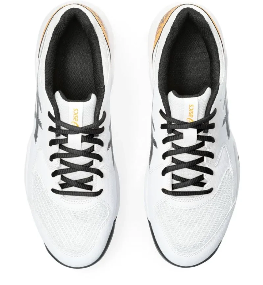 Мужские кросовки для Padel Asics Gel-Dedicate 8 Padel - white/orange pop