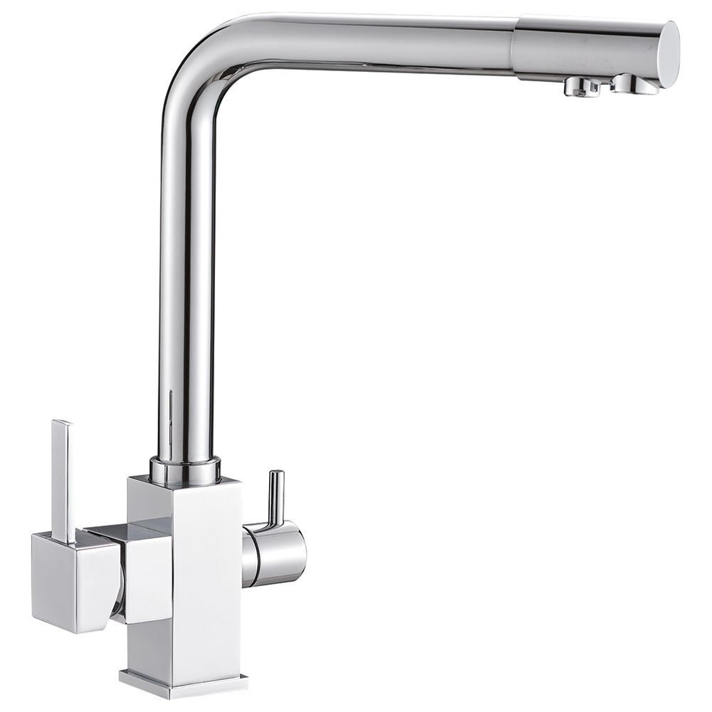 Смеситель для кухни, G.lauf, с картриджем, подкл к фильтр, хром, GEP18-A076