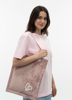 Шопер 7.2.66 х К СЕБЕ НЕЖНО "Личная вселенная", розовый