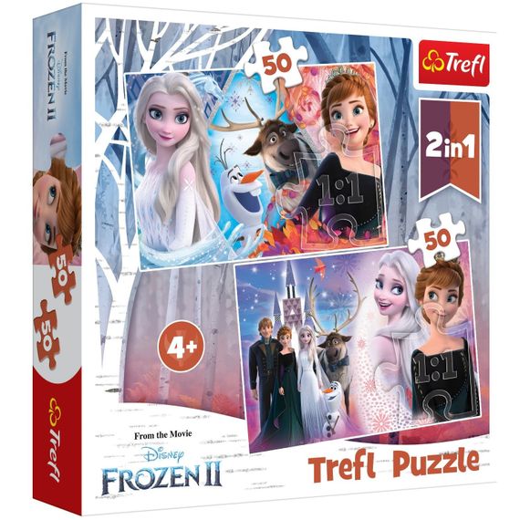 90904 puzzle 50+50 Frozen 2