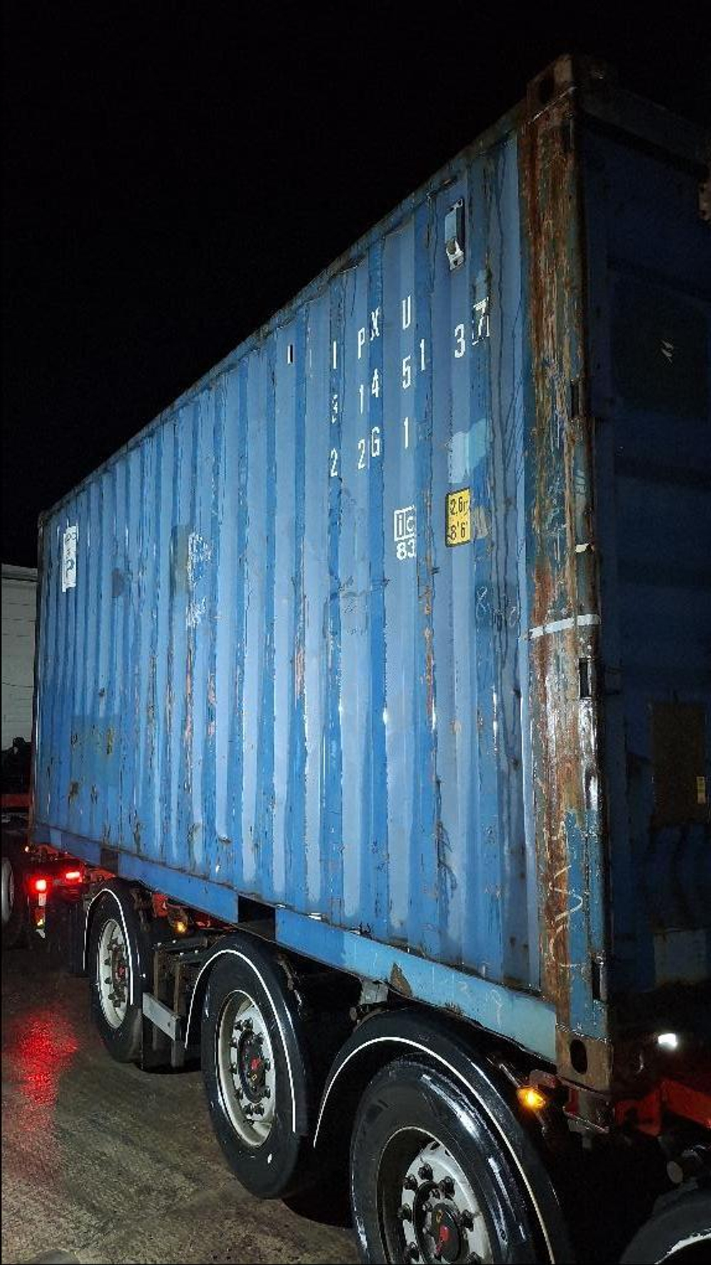 Контейнер 20 футов № IPXU3145137