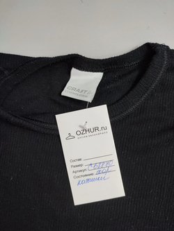 Футболка CRAFT черная 38-40 размер