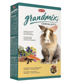 Падован GrandMix Сoniglietti Корм для кроликов 850гр.