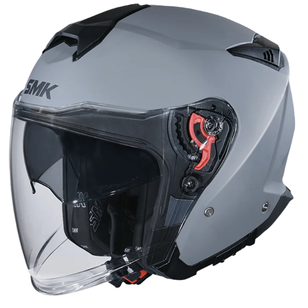 Шлем SMK GTJ, цвет серый матовый (XL)