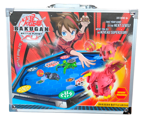 Бакуган-трансформер с ареной  в металлическом чемодане