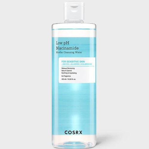 Мицеллярная вода с ниацинамидом Cosrx Low pH Niacinamide Micellar Cleansing Water 400 мл.