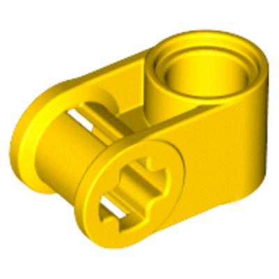 Lego Соединитель оси и штифта 2L перпендикулярный (желтый) 6536 / 4107078 / 4173666 / 6261367