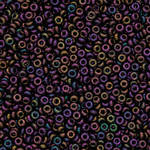 Японский бисер TOHO Demi 11/0 (№85), металлизированный, непрозрачный глянцевый