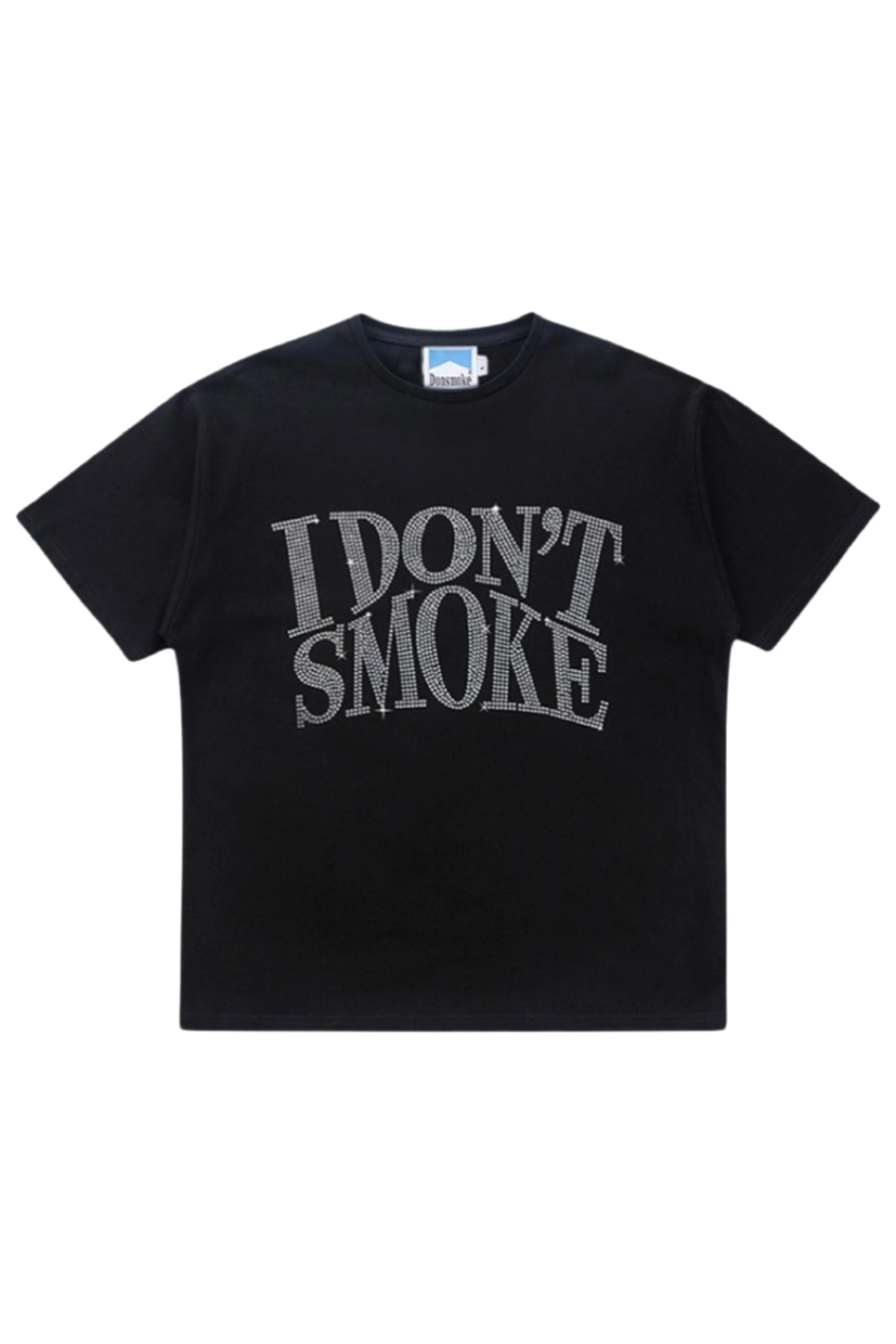 Футболка DONSMOKE "Rhinestone Logo" Oversized Tee